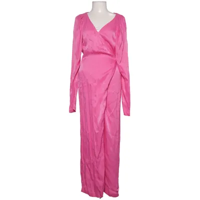 Slå-om-kjole (Pink) fra Rotate Viscose