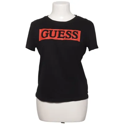 T-shirt (Black, Red) from Guess Cotton