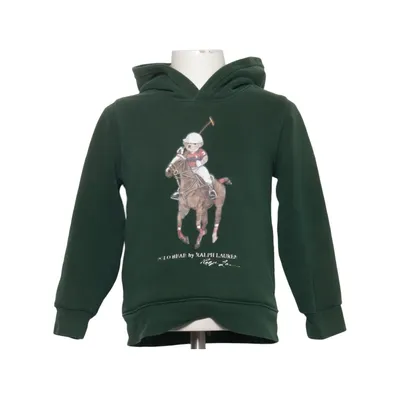 Hoodie (Green) from Polo Ralph Lauren Cotton, Elastane, Polyester