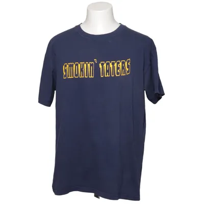 T-shirt (Blue, Yellow) from Fruit of the Loom Cotton