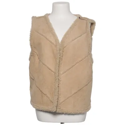 Outer vest (Beige) from Aaiko Polyester