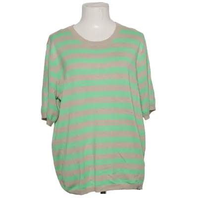 Sweater (Grøn, Beige) fra Kaffe Nylon, Viscose
