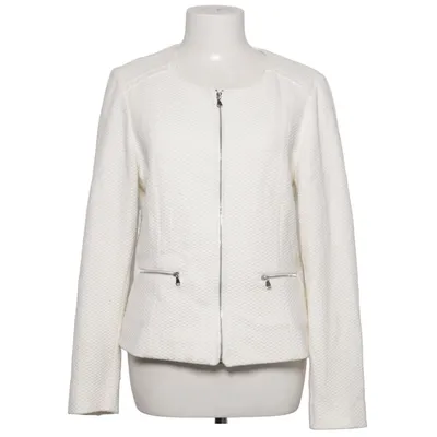Jakke (Hvid) fra Claudia Sträter Acetat, Bomuld, Elastan, Polyester, Viscose