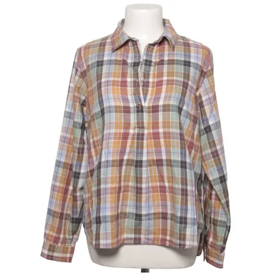 Flannel shirt (Brown, Blue, Multicolored) from L.L. Bean Organic cotton, Tencel