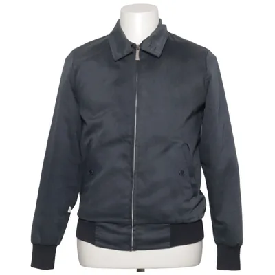 Jacket (Gray) from Harrington Cotton, Polyester, Viscose