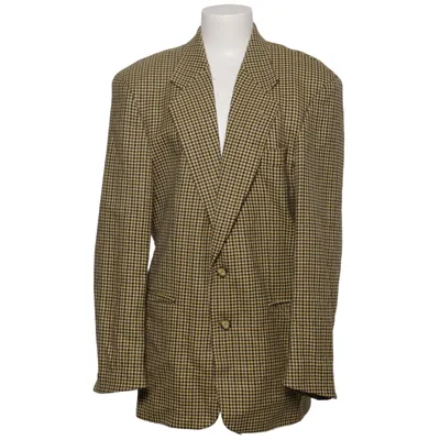 Blazer (Yellow, Black) from Peek & Cloppenburg Wool