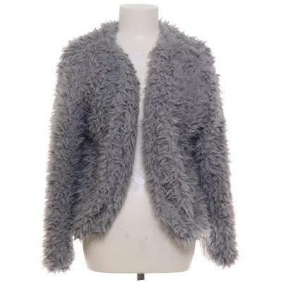 Fur jacket (Gray) from Zanzea Collection