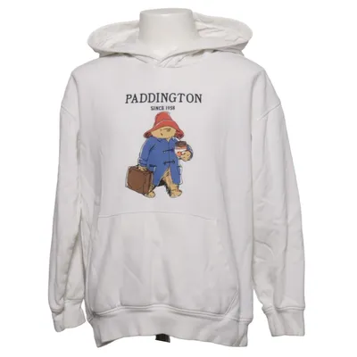 Hættetrøje (Hvid) fra H&M Bomuld, Polyester