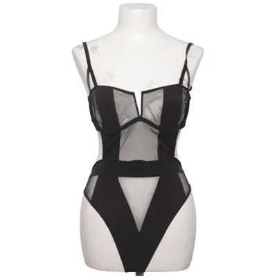 Underklädesbody (Svart) från Bluebella Elastan, Polyester