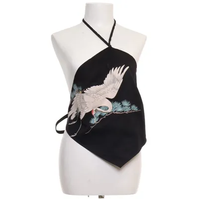 Halternecktopp (Svart, Flerfärgad) från Nasty Gal Polyester