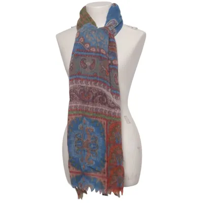 Sjaal (Blauw, Meerkleurig) van Hemley Kasjmier