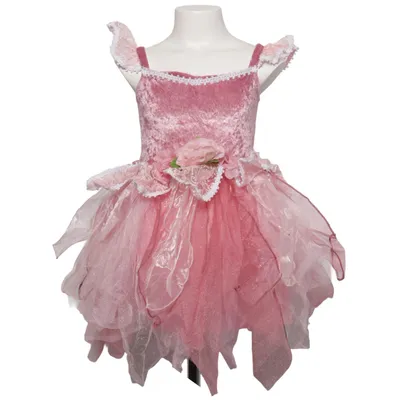 green emerald velvet dress Little Girl's Flower Fairy Halloween Costume  Teetot & Co., Inc