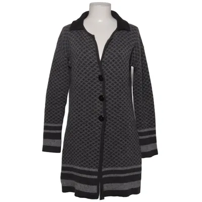 Cardigan (Grå, Sort) fra Aida Nylon, Polyester, Viscose, Uld