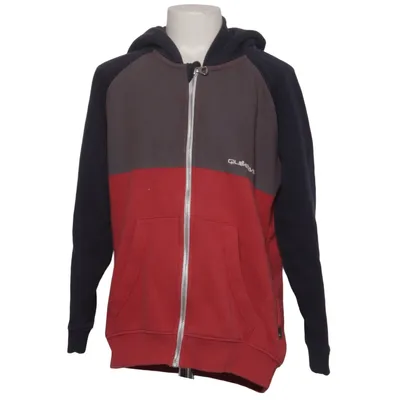 Huvtröja (Blå, Röd, Brun) från Quiksilver Bomull, Polyester