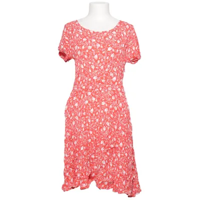 Jurk (Rood, Wit) van Zora Viscose
