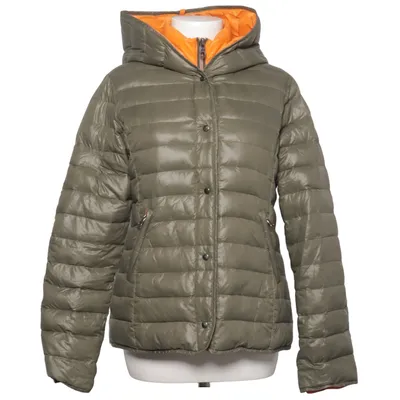Down jacket (Gray, Orange) from IQ+ Berlin Down, Feather, Polyamide