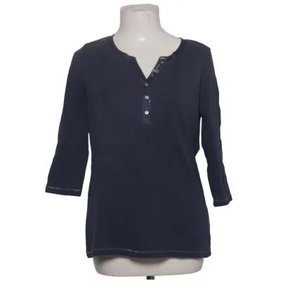 Henley shirt (Blue) from Cassani Cotton