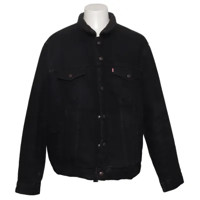 Fodrad jeansjacka (Svart) från Levi's Premium Polyester