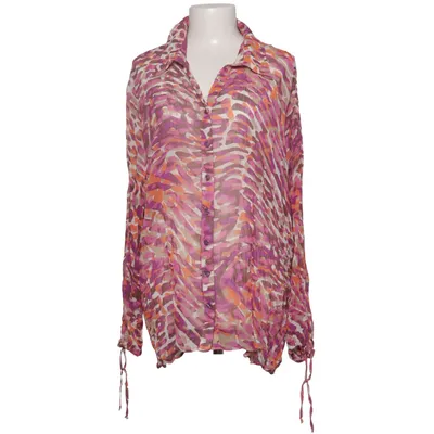 Blouse (Purple, Orange, Multicolored) from Ginalaura Polyester