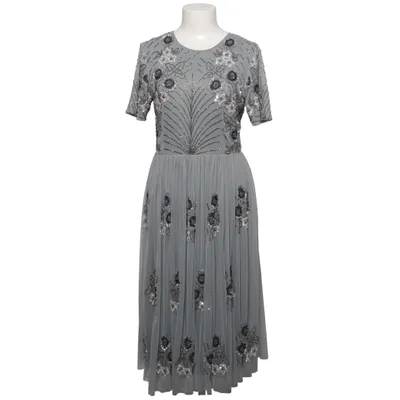 Evening gown (Blue, Multicolored) from Lace & Beads Polyester
