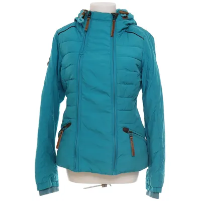 Winterjas (Blauw, Bruin) van Naketano Katoen, Polyamide, Polyester