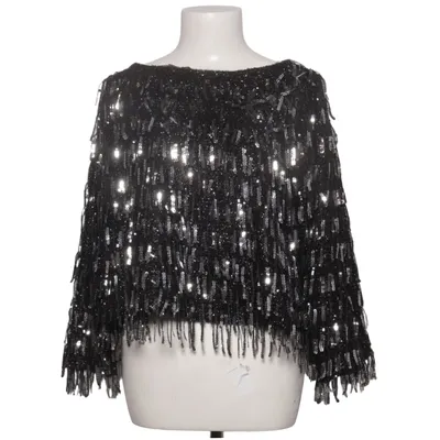 Top (Black, Silver) from Zara Polyester
