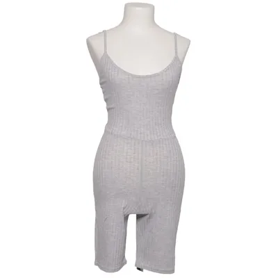 Jumpsuit (Gray) from Missy Empire Elastane, Polyester