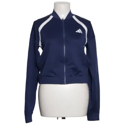 Sports jacket (Blue) from Adidas Cotton, Recycled polyester