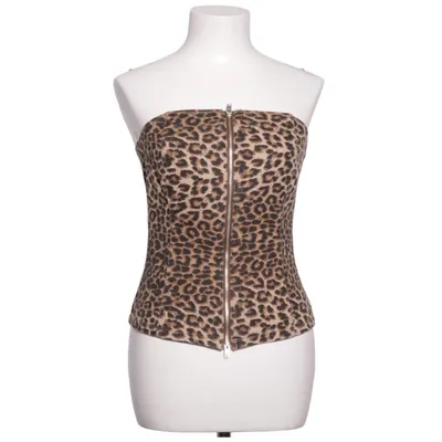 Bustier (Brun, Svart, Flerfärgad) från Pieces Bomull