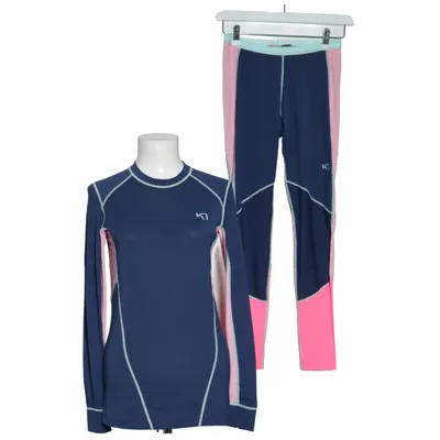 Lange Unterwäsche (Blau, Pink) von Kari Traa Elasthan, Polyester, Wolle