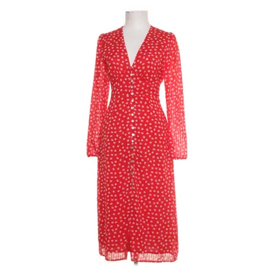 Klänning (Röd, Flerfärgad) från Adoore Polyester