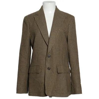 Blazer (Brown) from Polo Ralph Lauren Cotton, Polyamide, Wool