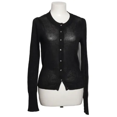 Cardigan (Noir) de By Malene Birger Fibre métallique, Viscose