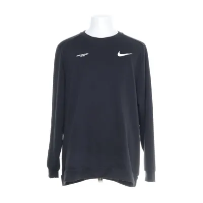 Sweatshirt (Sort) fra Nike Bomuld, Polyester