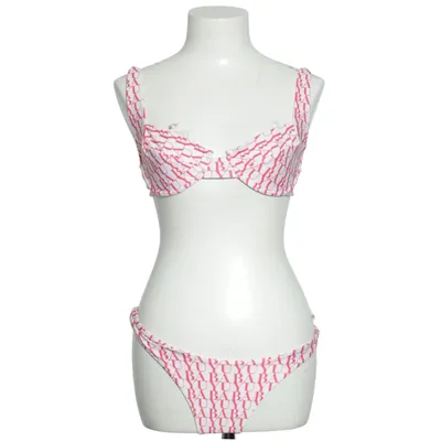 Bikini (Hvid, Rød) fra Bayu the Label Elastan, Polyester