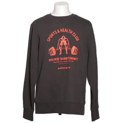 Collegetröja (Grå) från Björn Borg Bomull, Polyester