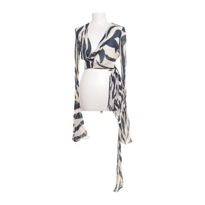 Omlottblus (Beige, Blå) från Rat & Boa Viskos