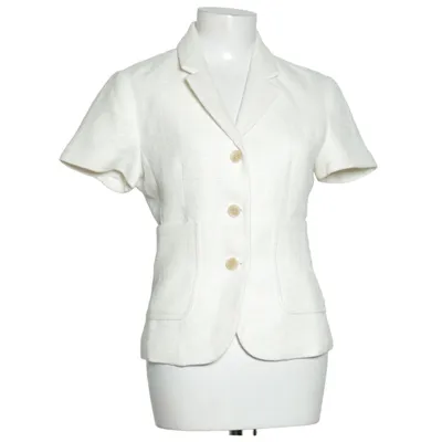 Blazer (Wit) van M-KAE Elastaan, Polyester