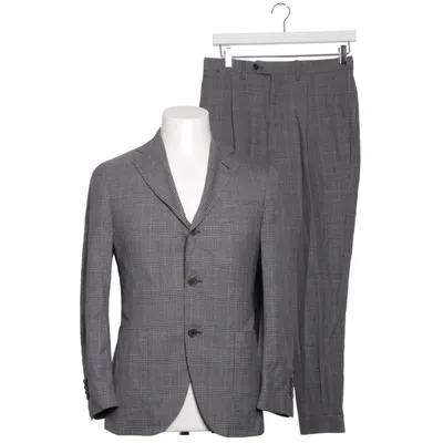 Kostym (Grå, Vit, Svart) från Lardini Ull