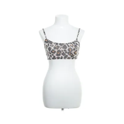 Crop top (Beige, Flerfärgad) från Boohoo Night Polyester, Elastan