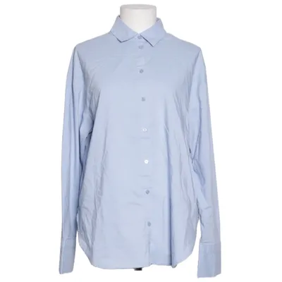 Skjorta (Blå) från Gina Tricot Bomull, Elastan, Polyester