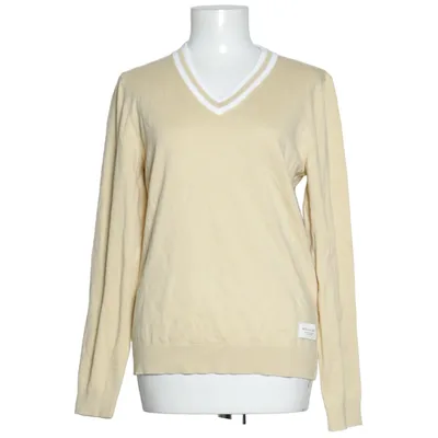 Pullover (Beige, Vit) från Röhnisch Bomull, Elastan, Polyamid