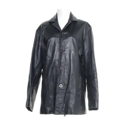 Läderjacka (Svart) från Patino Polyester, Skinn