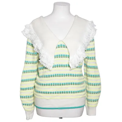 Tröja (Vit, Gul, Grön) från Uterqüe Akryl, Alpackaull, Nylon, Ull, Viskos