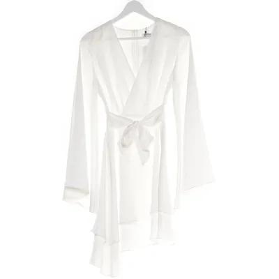 Dress (White) from Adoore Polyester