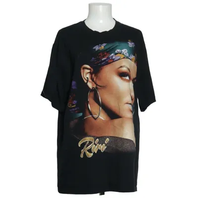 T-shirt (Sort, Flerfarvet) fra Thanabat Bomuld
