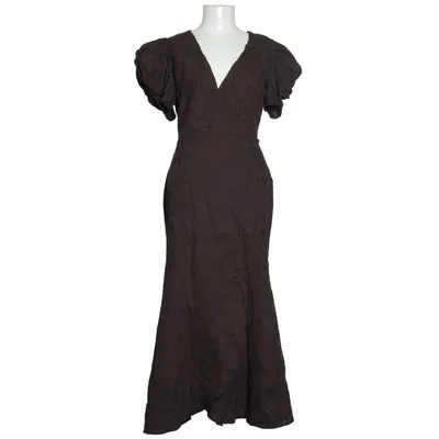 Wickelkleid (Braun) von Adoore Baumwolle