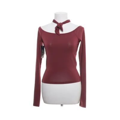Top (Neck Detail Long Sleeve Top) van Chloé Monchamp x NA-KD Elastaan, Polyester