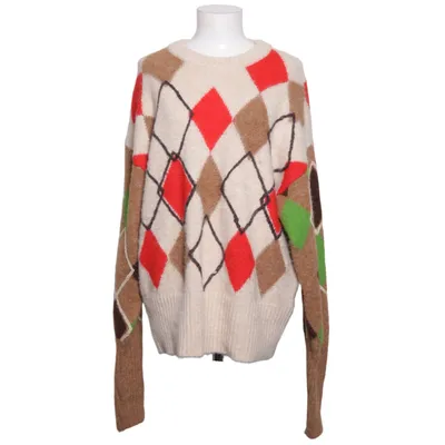 Tröja (Beige, Flerfärgad) från Zara Elastan, Polyamid, Ull