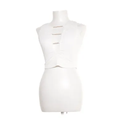 Crop top (White) from Tiger Mist Elastane, Polyester